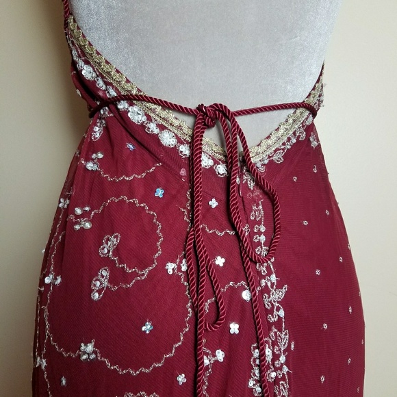 SOLD Free People Maja Raja Embellished Backless - Picture 5 of 7